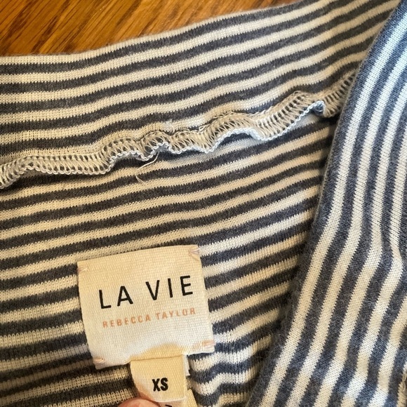 LA Vie Striped Two Tone Dress Size XS - Picture 5 of 9